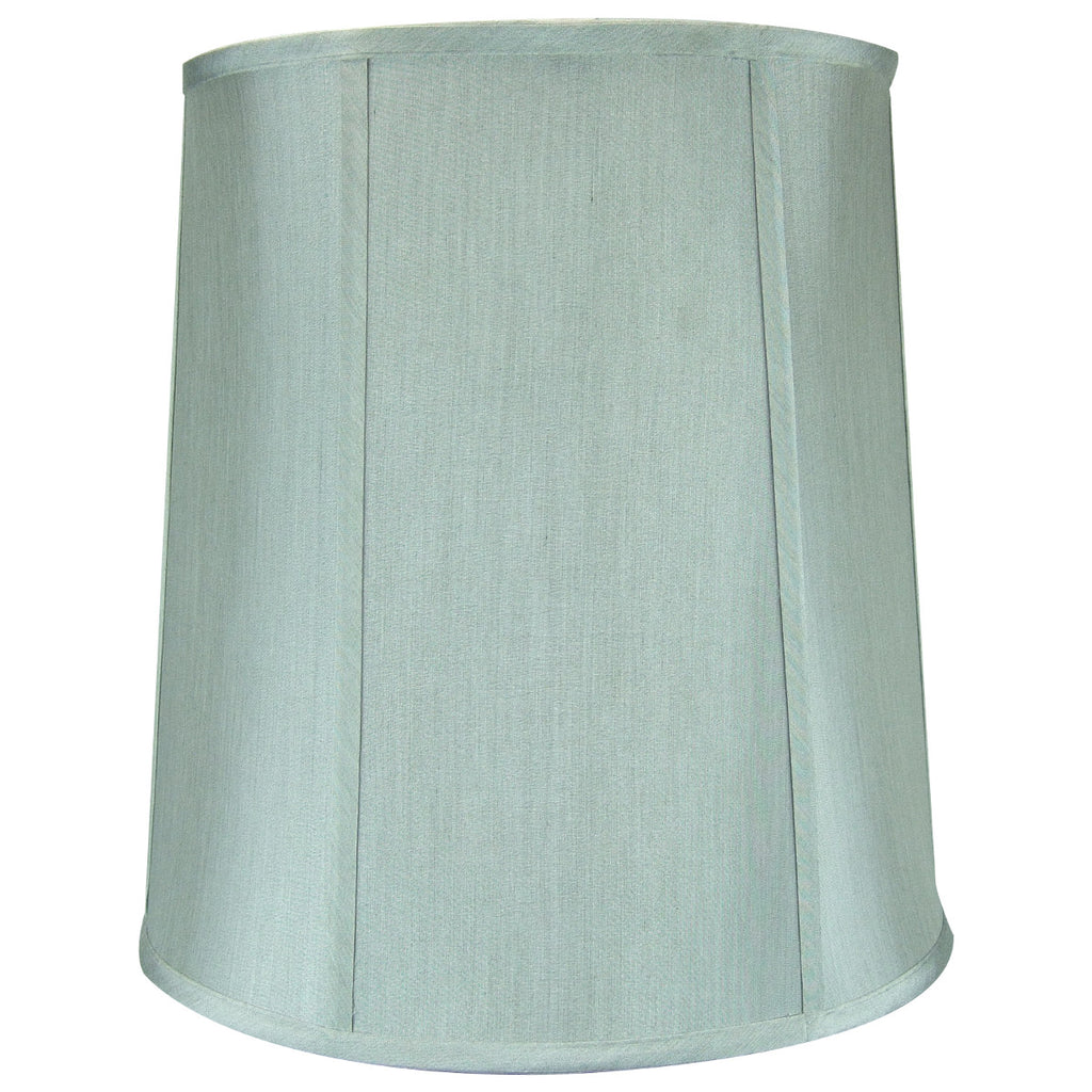 14"w 1-Light Plug-In Swag Pendant Lamp Gray