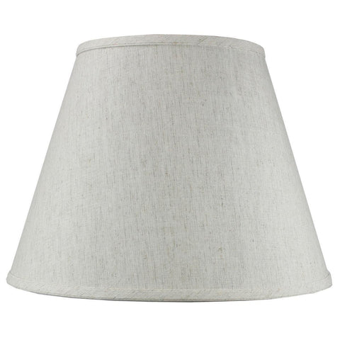 9x16x12 SLIP UNO FITTER Textured Oatmeal Empire Hardback Lamp Shade