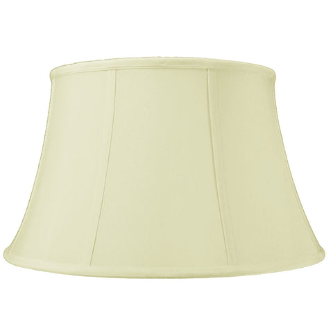 12x17x10 SLIP UNO FITTER Egg Shell Floor Shantung Lampshade