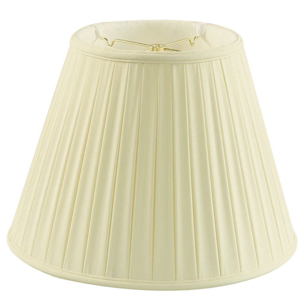 11x18x13.5 Empire BoxPleat Egg Shell Lamp Shade