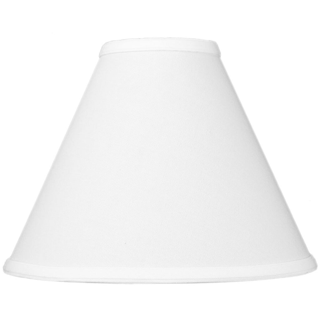 4x11x9 White Coolie Lampshade