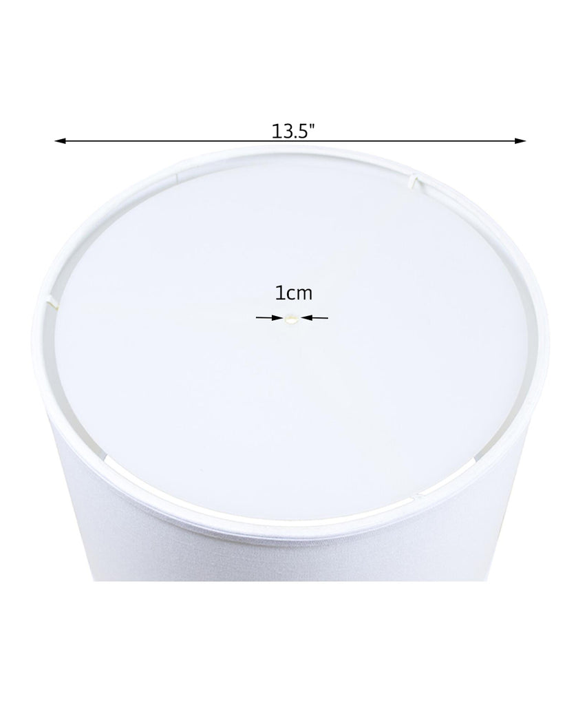 13" Round Diffuser Translucent frosted White will Soften Light from Drum Lampshades and Pendants