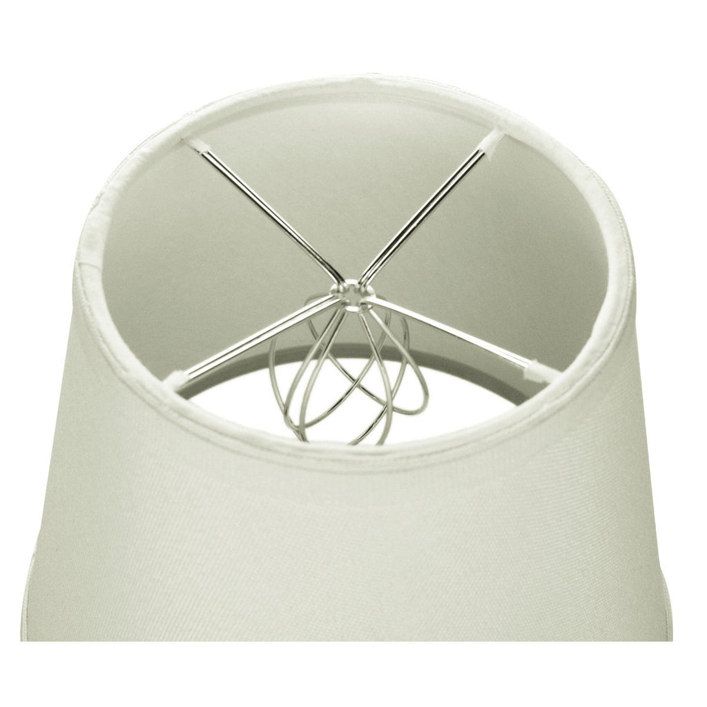5x10x8 Light Oatmeal Empire Hardback Lampshade