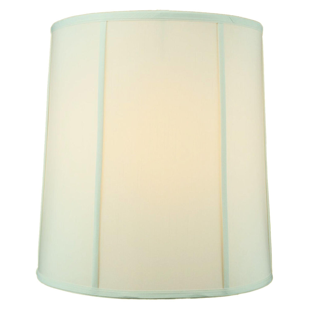 16x18x19 Egg Shell Shantung Drum Lampshade