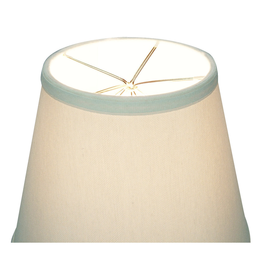 5x10x8 Light Oatmeal Empire Hardback Lampshade