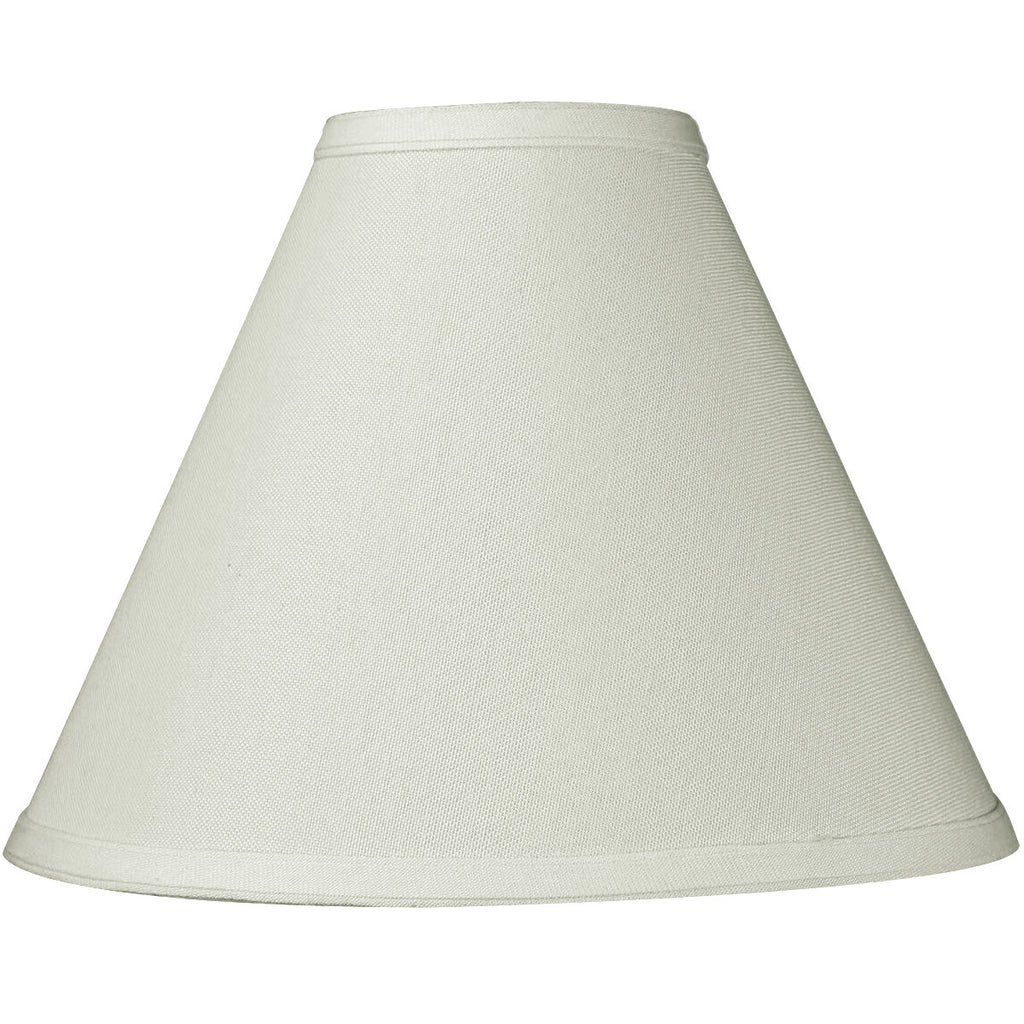 4x11x9 Light Oatmeal Linen Coolie Lampshade