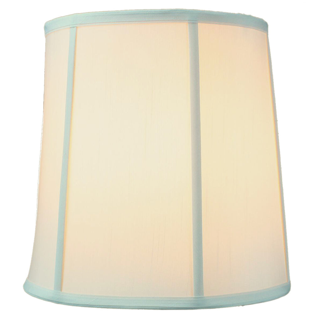 10x12x12 Egg Shell Shantung Drum Lampshade