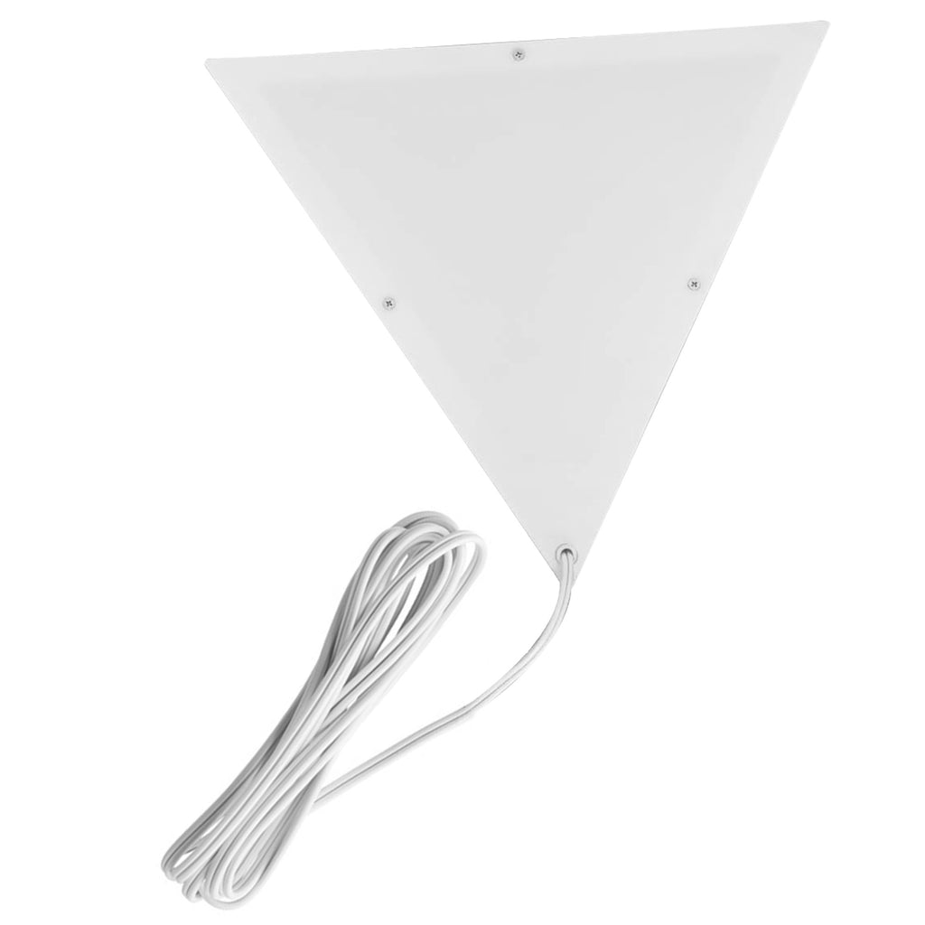 Beacon Triangle Corner Light, Plug-In 17' Cord, White