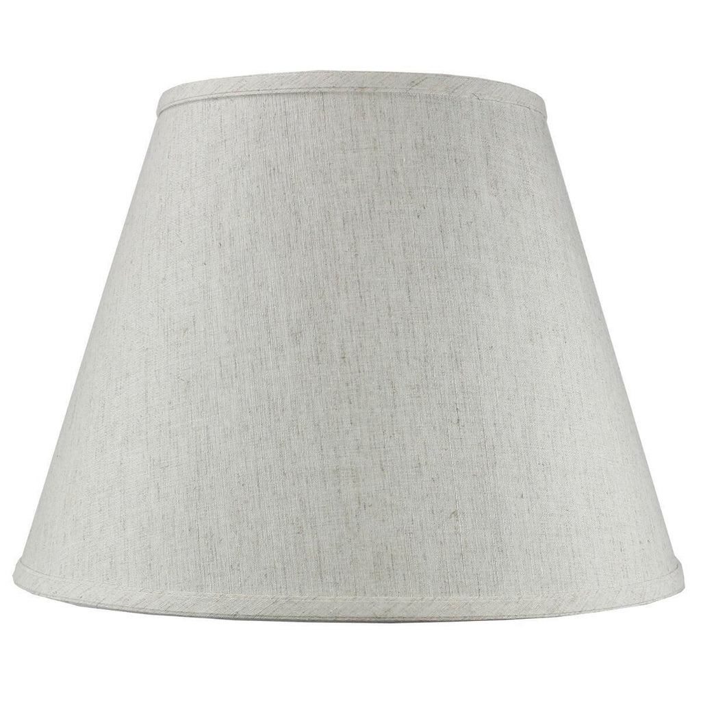 Textured Oatmeal Empire Hardback Lamp Shade