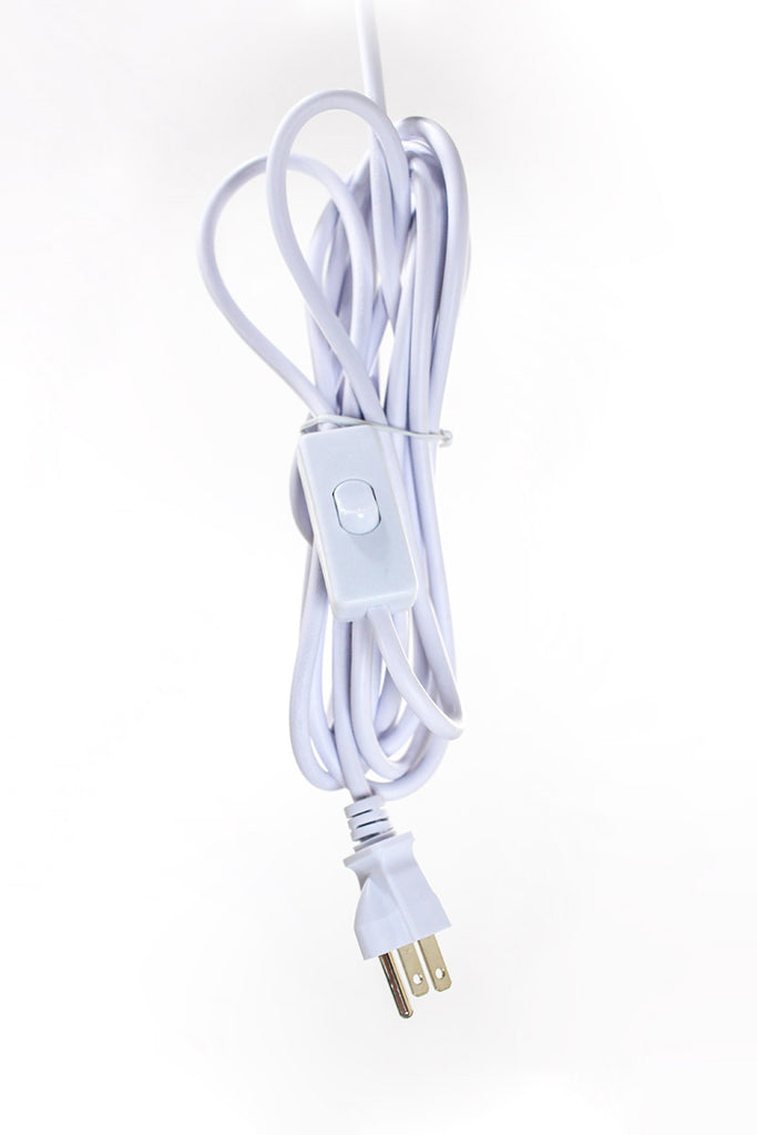 Swag Lampshade Conversion Kit White