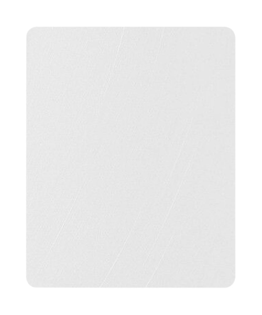7x17x12.5 SLIP UNO FITTER White Bell Shantung Shade