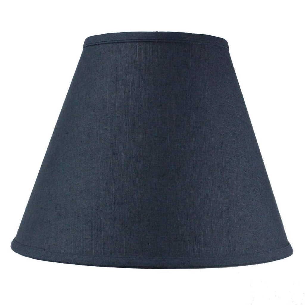 Textured Slate Blue Hard Back Empire Shade