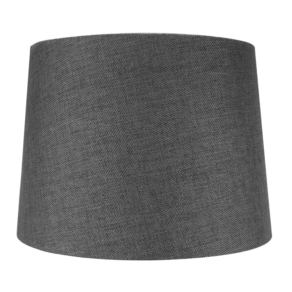 Drum 2 Light Swag Plug-In Pendant with Diffuser - Granite Gray Burlap