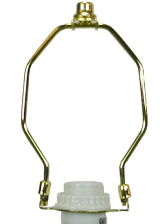 6x12x9 Slip Uno Fitter Hard Back Empire Lamp Shade Light Oatmeal