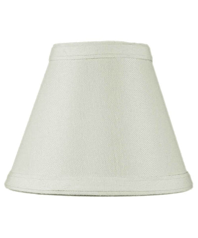3x6x5 Hard Back Empire Candle Clip Lamp Shade Light Oatmeal