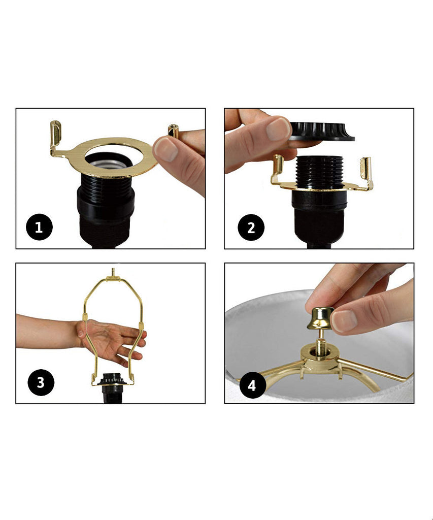 13x16x11 SLIP UNO FITTER Bavarian Gray Fabric Floor Lampshade, Silver liner