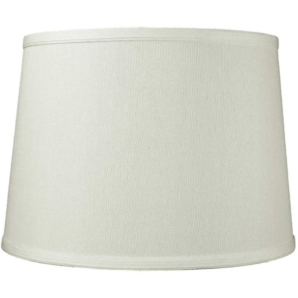 12x14x10 Light Oatmeal Linen Drum Lampshade