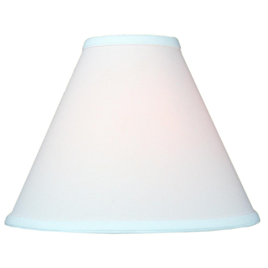 4x11x9 White Coolie Lampshade