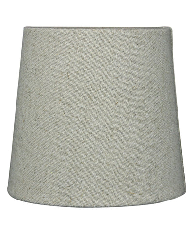 5x6x5 Sand Linen Drum Chandelier Clip-On Lampshade