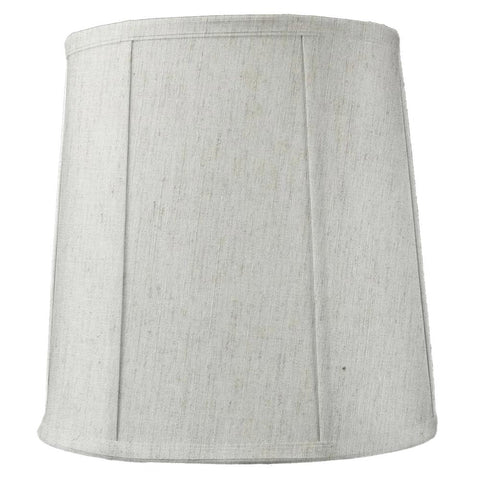 14x16x17 Textured Oatmeal Shantung Drum Lampshade