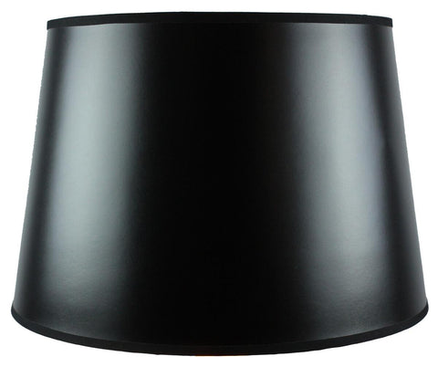 13x16x11 Black Parchment Gold-Lined Floor Lampshade