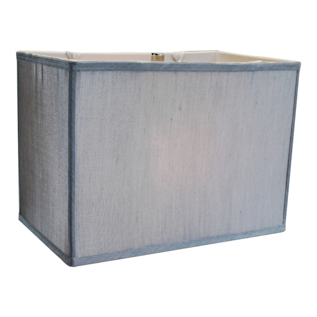 Rectangular Drum Lampshade (10x16) (10x16) x 11 Softback Bavarian Gray