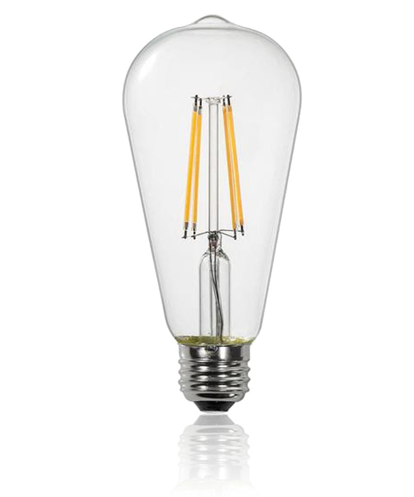 Vintage Dimmable LED Light Bulb 7w, S21, 2700K,  700lm