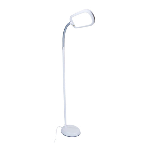 LED Bright Reader Natural Daylight Full Spectrum Floor Lamp Grey