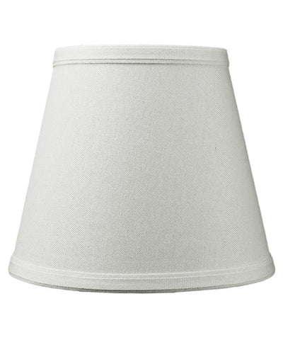 5x8x7 Empire Linen Edison Clip On Lamp Shade Light Oatmeal