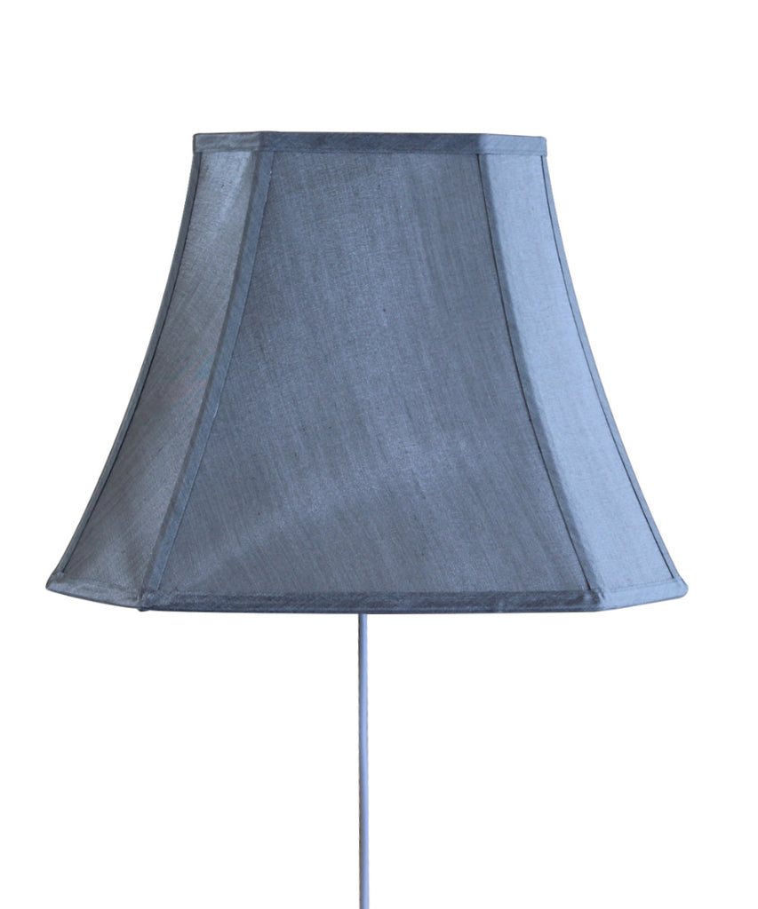 Floating Shade Plug-In Wall Light Gray 9x16x12