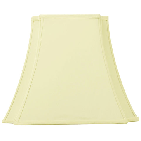 9x16x13 Eggshell with Off-White Liner Lampshade