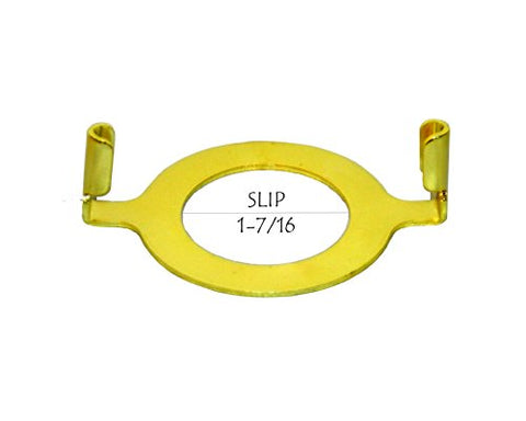 Brass Slip Uno Adapter - Convert your UNO Lamp to accept a Harp and Finial