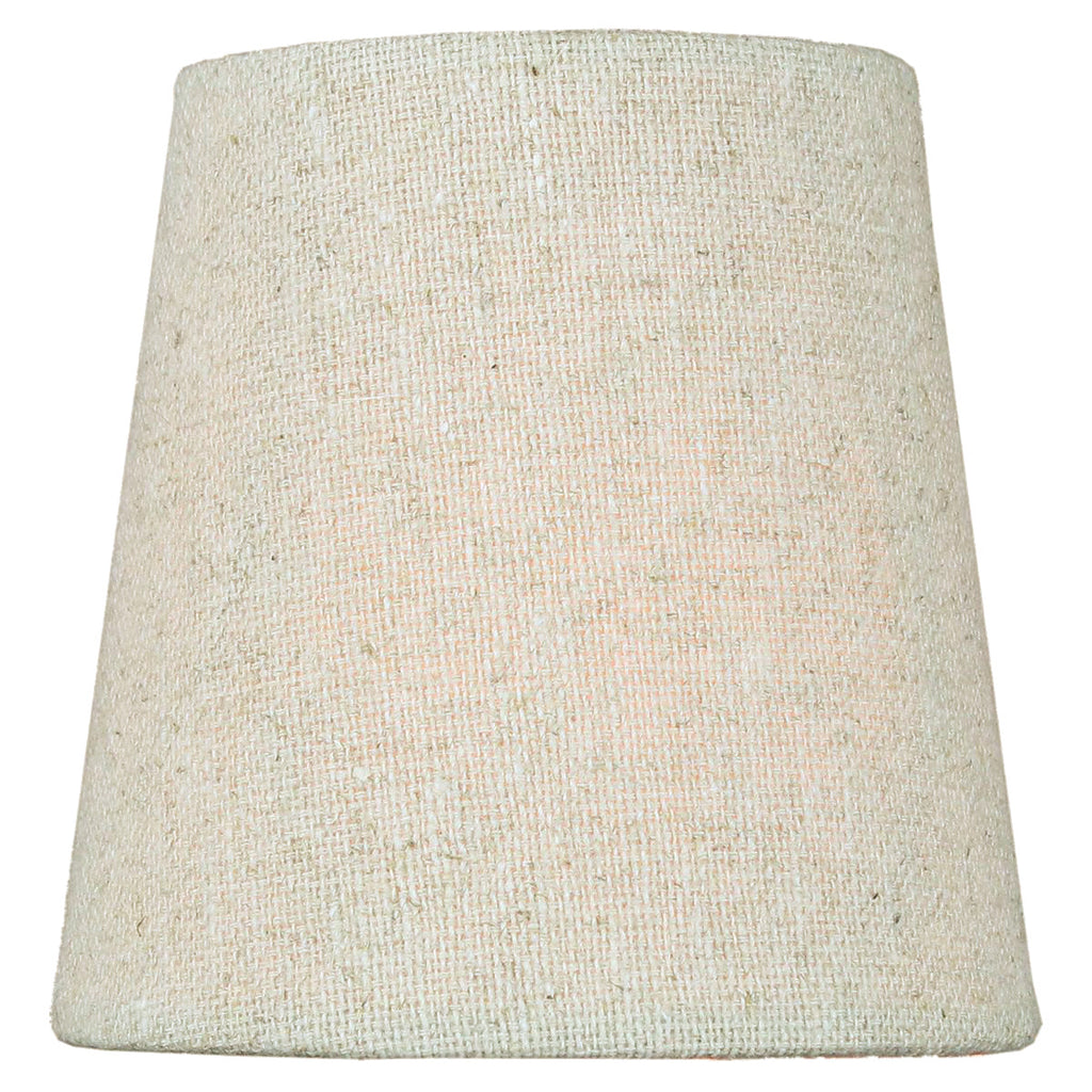 3x4x4 Chandelier Sand Linen Clip-On Lampshade