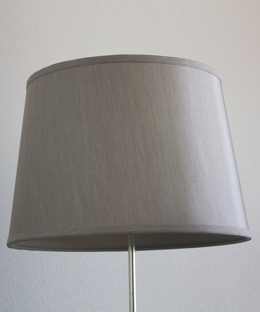 Grey Floor Silver liner Lamp