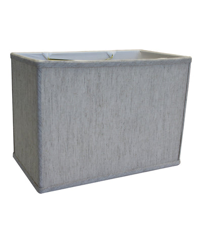 Rectangular Drum Lampshade (8x14) (8x14) x 10 Textured Oatmeal