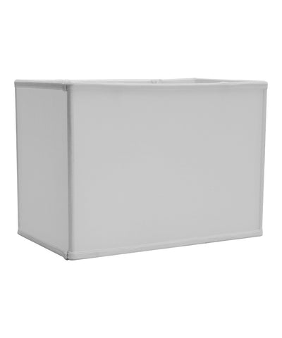 Rectangular Drum Lampshade (8x14) (8x14) x 10 White