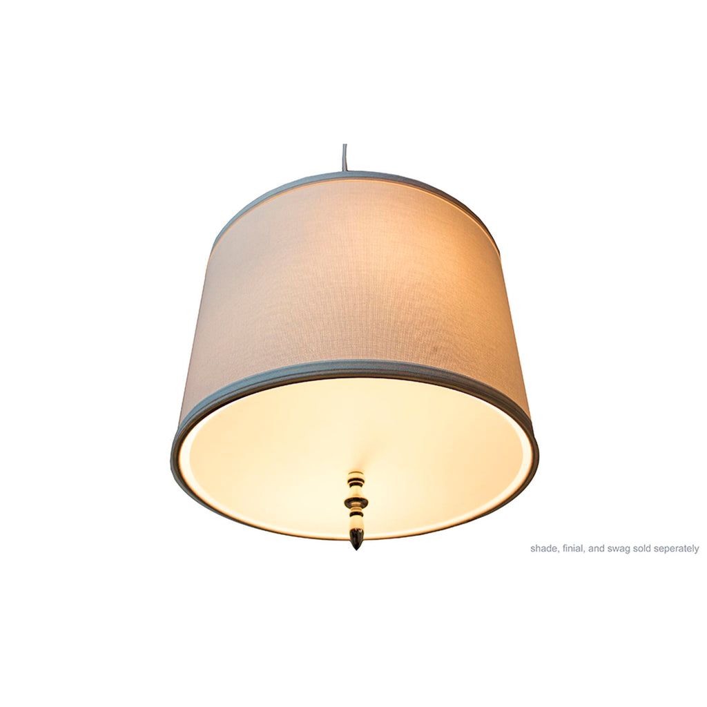 13" Round Diffuser Translucent frosted White will Soften Light from Drum Lampshades and Pendants