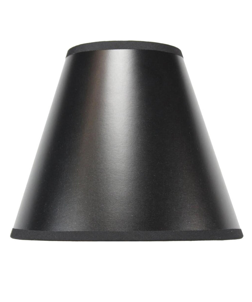 5x10x8.5 Black Parchment Empire Lampshade