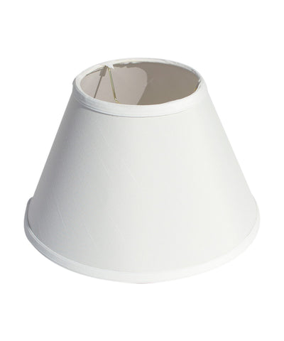 6x12x8 Threaded UNO Downbridge Lamp Shade White