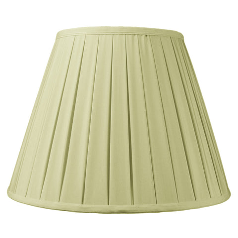 9x16x12 SLIP UNO FITTER Empire BoxPleat Lampshade Eggshell